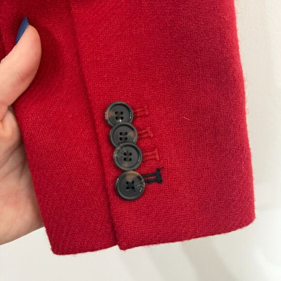 Hobbs Hackness Wool Jacket - Raspberry 10 - Picture 5 of 8